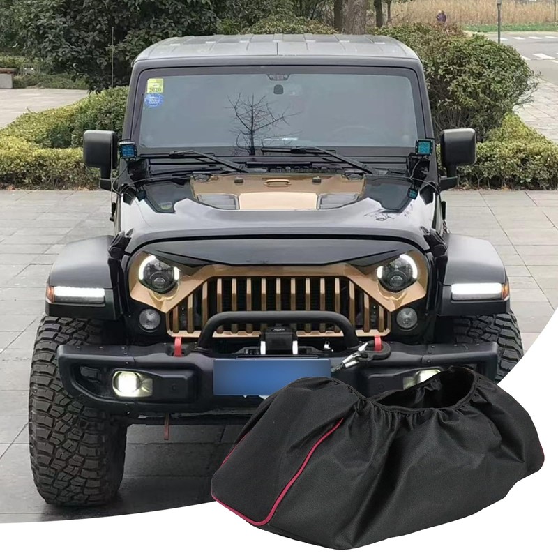Winch Cover, Winch Cover, Winch Protection, Protective Winch, Cable Winch,