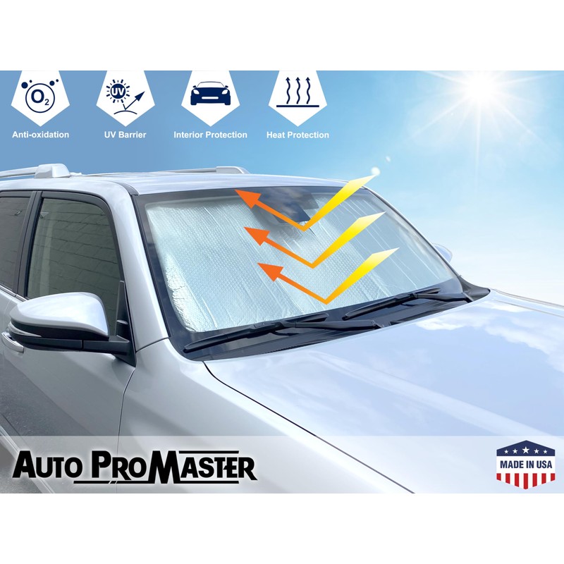 Custom fit Front Windshield Sunshade for 2024 2025 Hyundai Santa