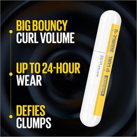 Maybelline New York Volum' Express Colossal Curl Bounce Waterproof Mascara, Brownish Black