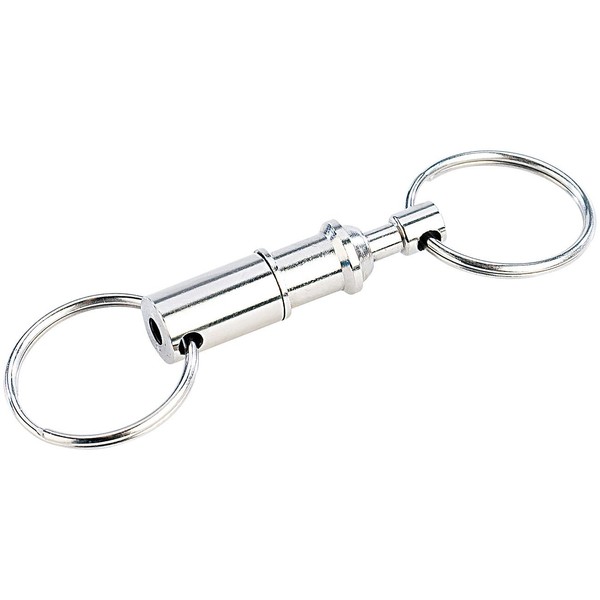 Semptec Urban Survival Technology Detachable Keyring:Metal Key Ring with Quick