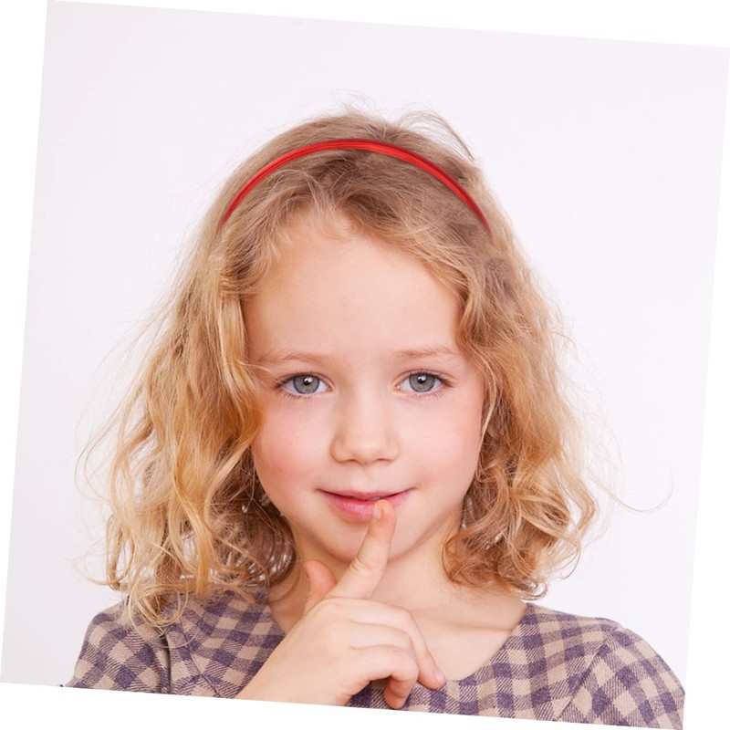 Vaguelly Elegant 20pcs 1cm Thick Hair Bands for Girls Women