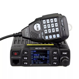 Retevis RT95 Dual Band Mobile Radio, Dual Speaker Mobile Transceiver, 200 Cha...