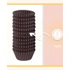 Gcardist Mini 500-Count Coffee Cupcake Liners Muffin Liners Food Grade