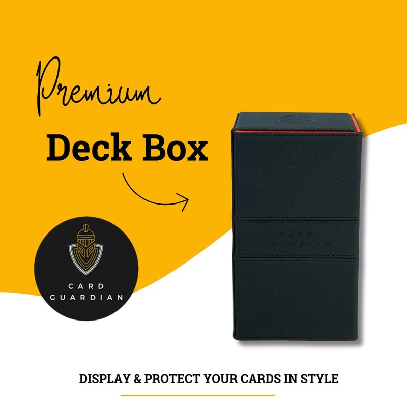 Card Guardian - Premium Double Deck Box for 200+ Cards