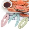 Hemoton Nut Clips,Lobster Crab Peeling Cracker,Crab Leg Cracker Tools,Seafood Crackers