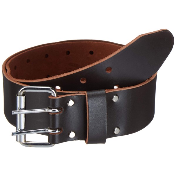 LAUTUS 2-Inch Work Belt in Heavy Top/Full Grain Leather, 30-Inch to 46-Inch - 100% Leather