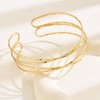 Arm Cuff Jewelry for Women Minimalist Gold Arm Cuff Upper