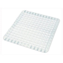 Addis 631861 Cushion Soft Sink Mat, Clear, Ceramic, Multicolour, 31_x_27_cm