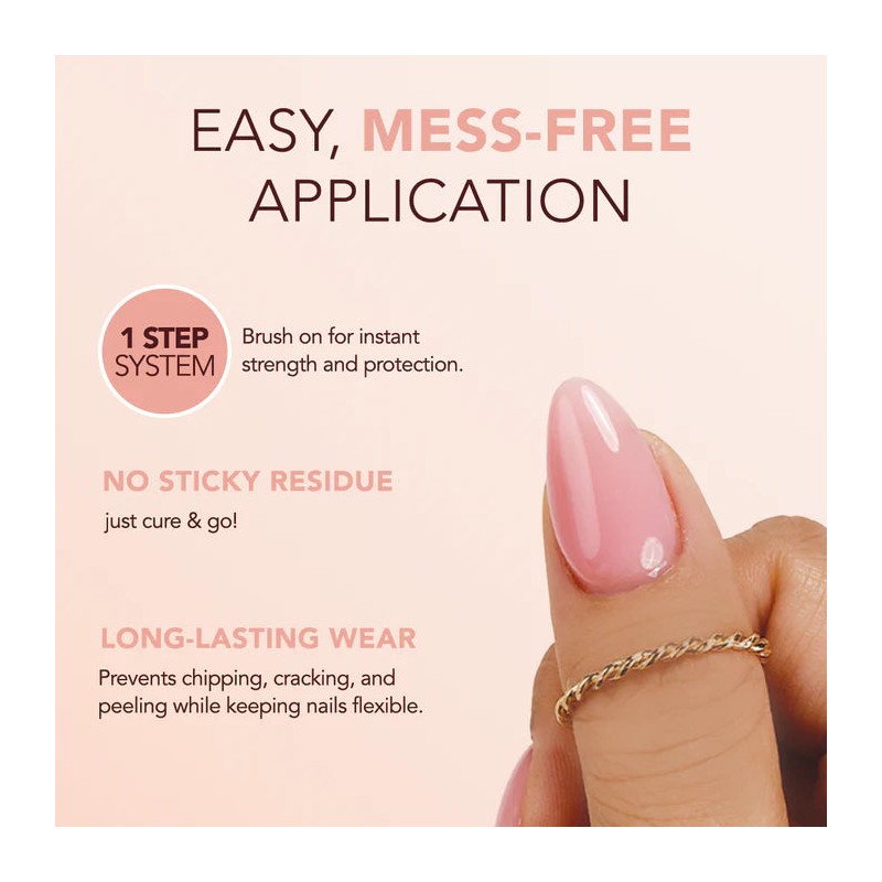 Kiara Sky Tinted Rubber Top Coat Cashmere Delight