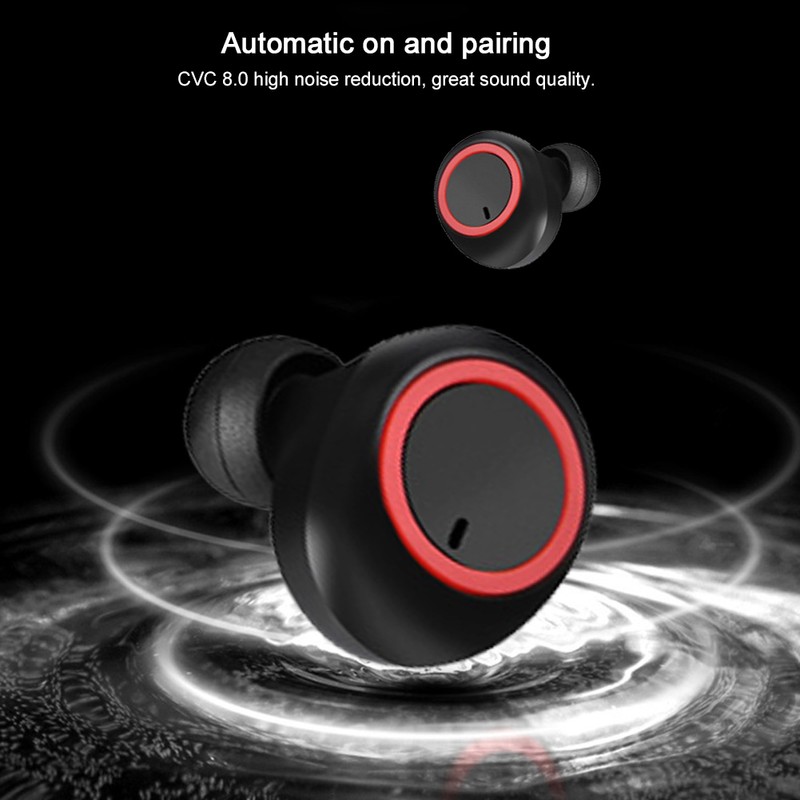 TWS Mini Bluetooth Wireless Headphone Magnetic Charging Binaural Call Sports