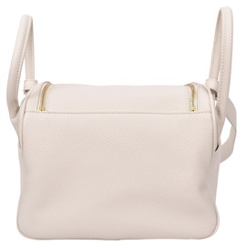 Womens Faux Leather Shoulder Bag Fashion Handbag Rose (White)