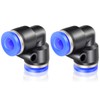 TAILONZ PNEUMATIC Angle 10 mm Pipe AD Push to Connect