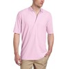 Greg Norman Men's Protek Micro Pique Polo, Panther, X-Large