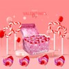 Fruidles Pink Swirl Lollipop Heart Design, Party Bag Fillers, Individually
