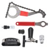 7Pcs Multifunctional Bicycle Chain Wheel Tool Set Mountain Bike Repair