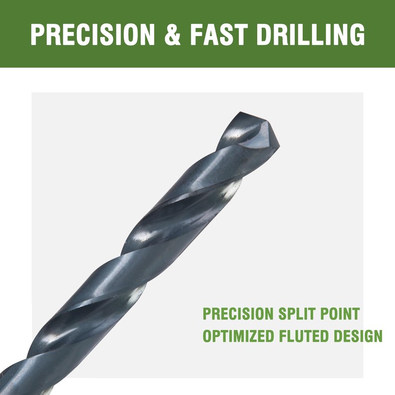HLOFIZI 3/4 x 12 Inch Long Drill Bits High Speed