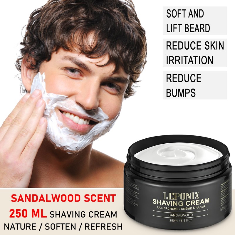 Shaving Cream - 250g - Luxury Large Size Shaving Cream