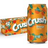 Crush Caffeine Free Orange Soda Pop, 12 fl oz, (12