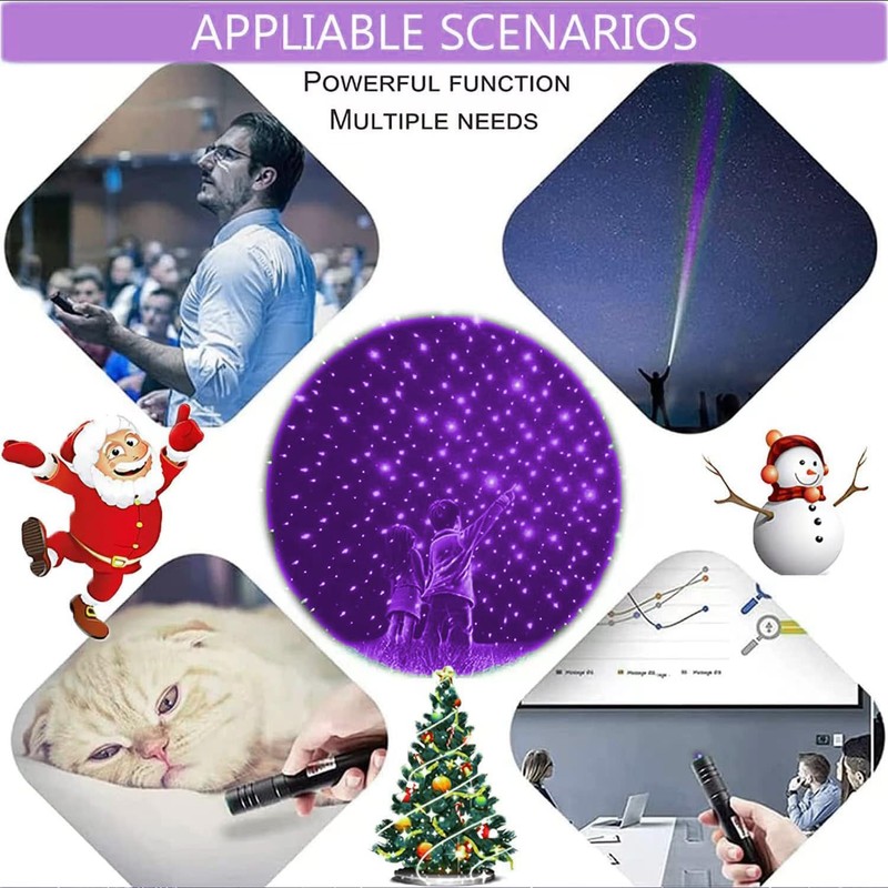 Laser Pointer, Purple Laser Pointer Indicator Light, Long Range Lazer