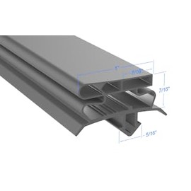 Passeal TPP-93 Gasket Magnetic Door Seal - 24 3/8 x 26 Compatible with Passeal Part # 934757
