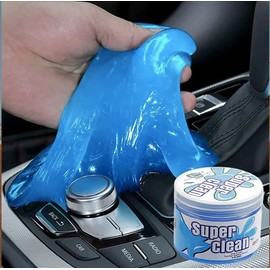 Cleaning Gel for Car, Car Cleaning kit for Detailing and Removing dust and Dirt from Automotive crevices, air Vents, and interiors. can be Used to Clean Keyboards, PCs, laptops, and Cameras.