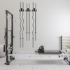 aleawol Vertical Barbell Bar Wall Hook, Barbell Stand Wall Mount