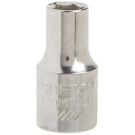 CRAFTSMAN Shallow Socket, Metric, 1/4-Inch Drive, 5mm, 6-Point (CMMT43501)