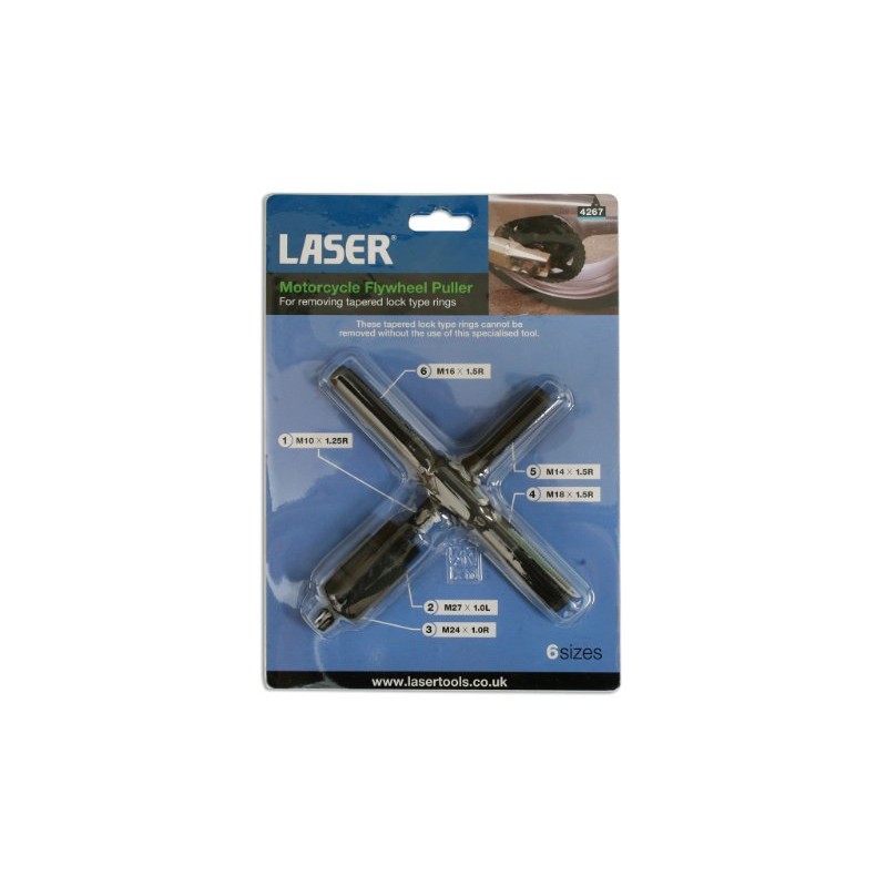 Laser 4267 Motorcycle Flywheel Puller