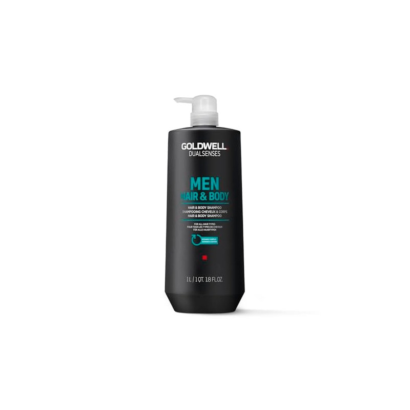 Goldwell Dualsenses Men Hair and Body Shampoo 1L Mens Body