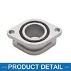A ABSOPRO Motorcycle Carburetor Connector for GS125 CG125 Metal Gray