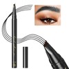 Eyebrow Pencil HOUSN Microblading Eyebrow Pencil with Four Fork Tips,