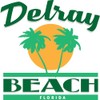 CafePress Delray Beach, Florida Oval Car Bumper Sticker