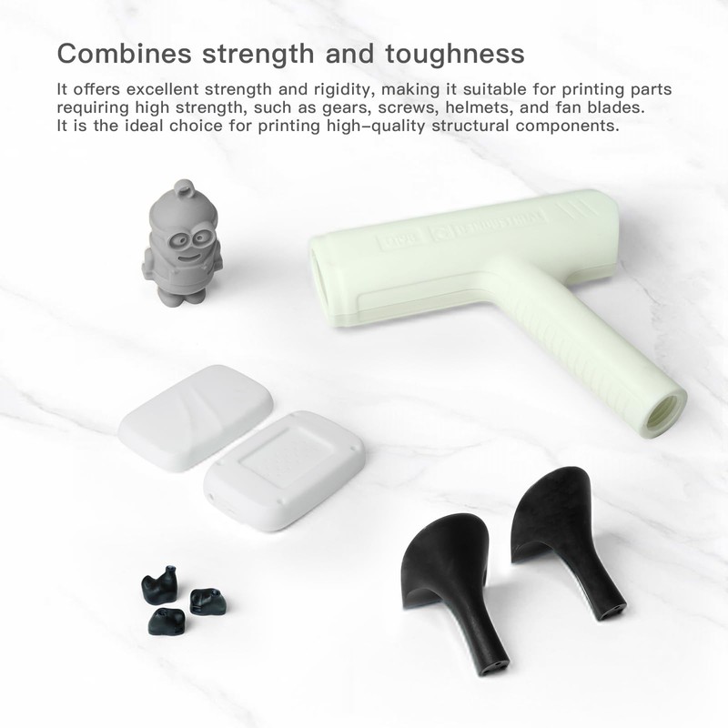 Cretbee Tough 3D Printing Resin, Rigid-Tough Engineering Resin, High Precision,