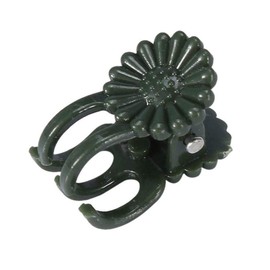 SOOGGI Plant Strut Clips, Attracting Clips, Set of 100, Plant Support, Binding Band, For Gardening, Agriculture, Clips, Orchids, Tomatoes, Etc., Fixing Tool, 0.8 x 0.4 inches (2 x 1 cm)