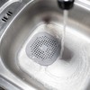 Universal Drain Strainer, Set of 2, Grey, Made of TPR