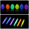 Glowing Easter Eggs Set - 216 Pieces with Mini Glow