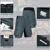 Souke Sports MTB Men's Short 4D Padded Cycling Shorts with