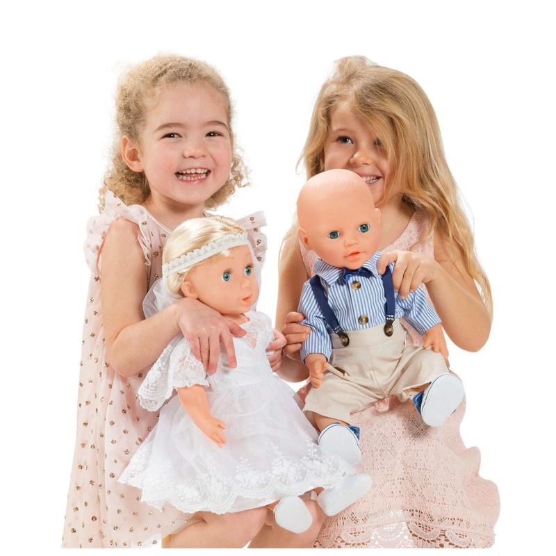 Heless Sissi 1020 Wedding Dress with Veil for Dolls Size