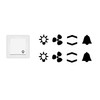 Switch Sticker Set with Light Fan Arrows and Bells Stickers