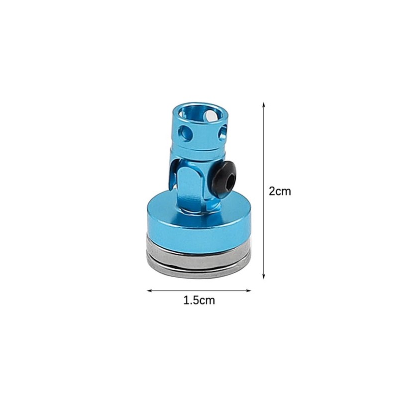 Tiardey 4 Pcs Body Post Mount, Alloy Magnetic Invisible Body