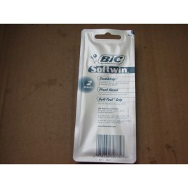 BIC 2 LOT OF BIC SOFTWIN 2 SHAVERS PER PACK FREE SHIPPING QUANTITY DISCOUNT