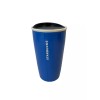 STARBUCKS 12oz Ceramic Tumbler Heart Love Design, w/ Lid, NEW