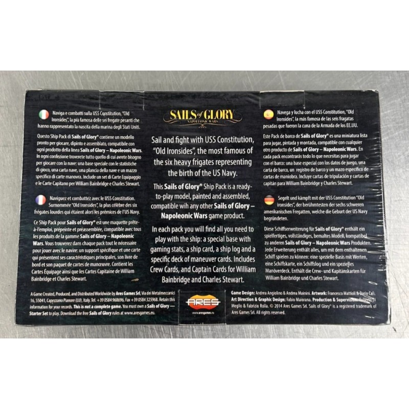 Sails of Glory Special Ship Pack: USS Constitution - Ares