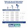 Tobimedia Dama Punta Cerrada Compresión Med 15-20 Medivaric (MX/US, Alfa,