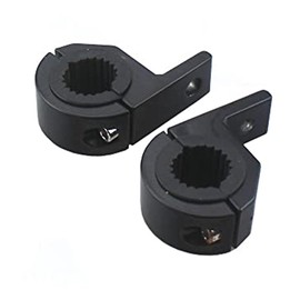 xinyee Motorcycle Lights Bar Mounts Bracket 22-32MM Bar Clamp Kits Aluminium Bull Roll Cage Clamps Mount 360 Degree Bar Tube Clamp Holder Universal Clamp Bracket fit for Motorcycle Crash Bar Guard A