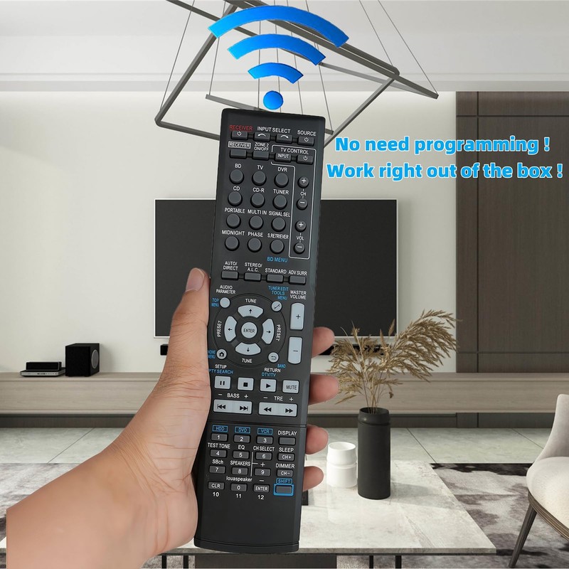 Replacement Remote Control for Pioneer VSX-1121 VSX-1021 VSX-1022K VSX-1020K VSX-818V