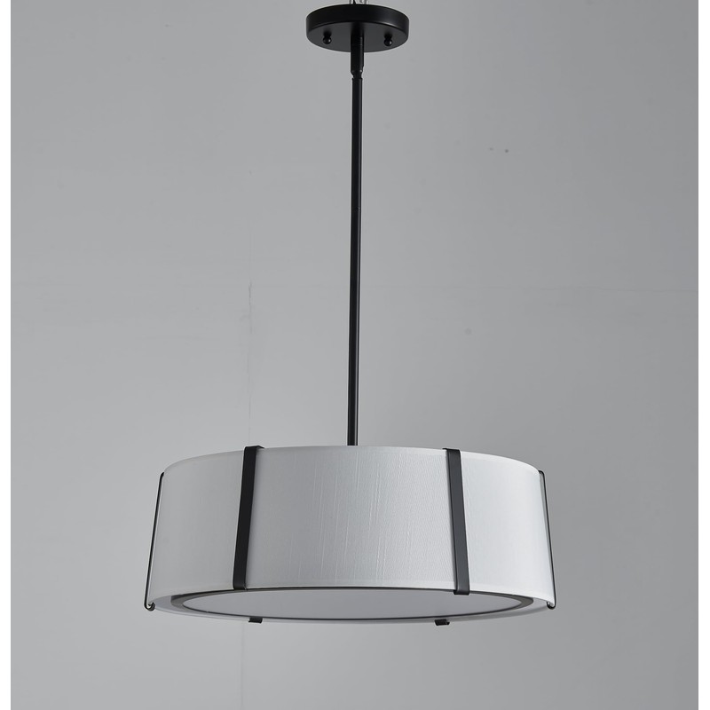 Shrine Lighting Drum Pendant Light, Modern Style, Drum Chandeliers for