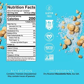 Mauna Loa Macadamias, Macadamias secas asadas, tarros de 6 onzas