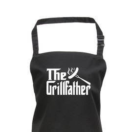 The Grillfather Apron, Fathers Day Gift, Fathers Day Apron, Grilling Gift, Cooking Gift, Gift For Dad, Mens Birthday Gift, BBQ Apron