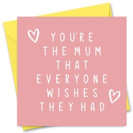 Mothers Day Card For Mum Mother's Day Cards Loving Thoughtful Card From Son or Daughter